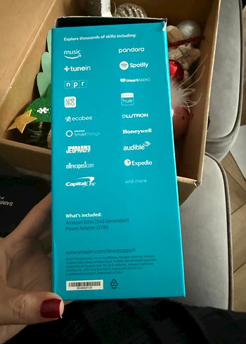 Amazon Echo Siyah Akıllı Hoparlör - Görsel 4