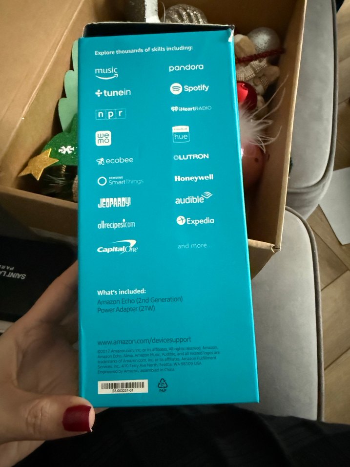 Amazon Echo Siyah Akıllı Hoparlör - Görsel 4