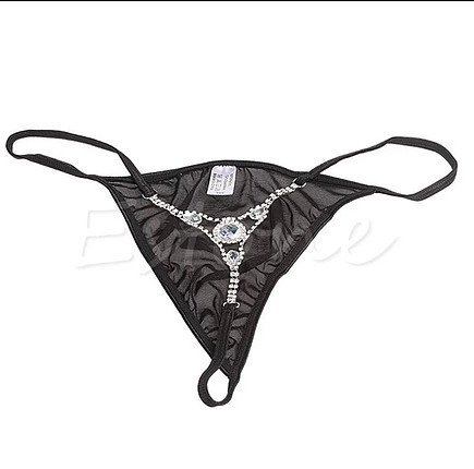 Taşlı string çamaşır 