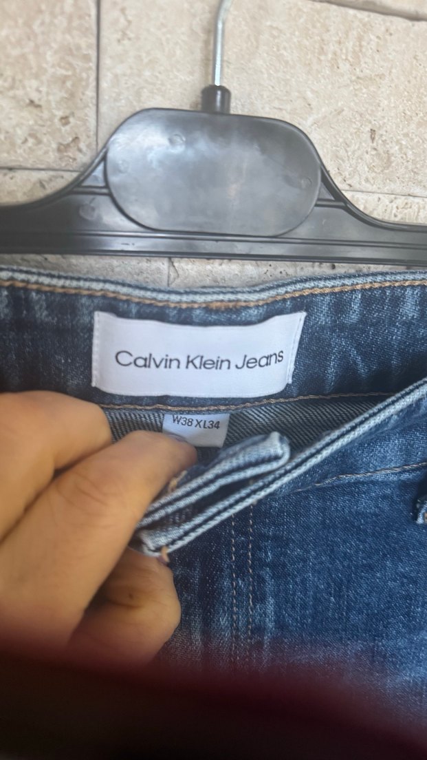 Calvin Klein Slim Jean.38-34 - Görsel 3