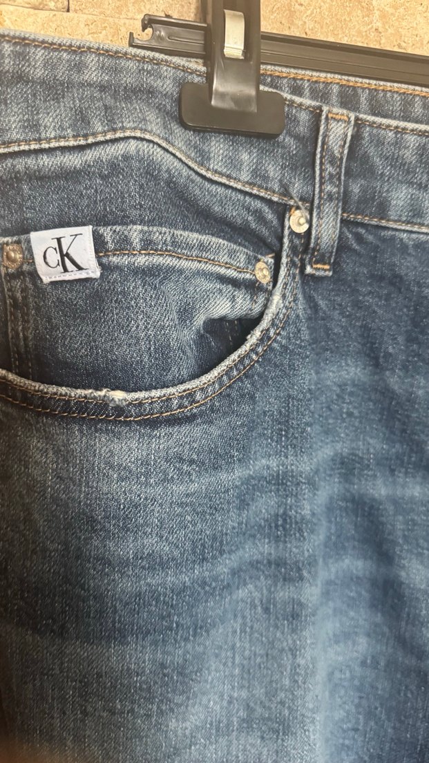 Calvin Klein Slim Jean.38-34 - Görsel 2