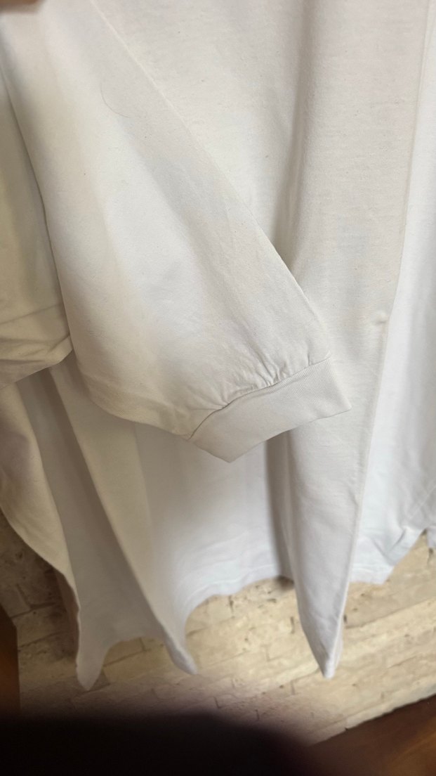 GAP Erkek Beyaz Pamuklu Tişört - Görsel 4