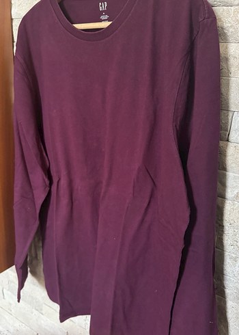 Bordo Erkek Tişörtü GAP - Görsel 4