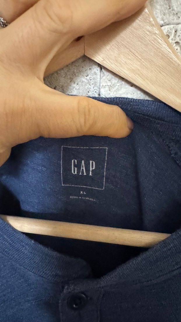 Bordo Erkek Tişörtü GAP - Görsel 3