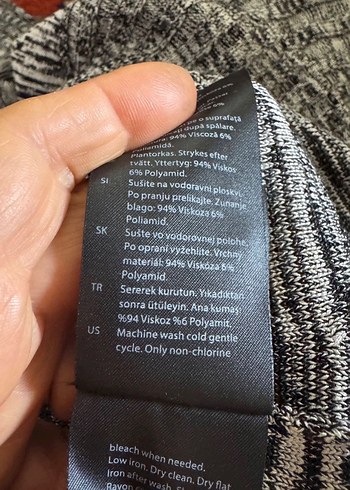 Cos Örgü Kadın Kazak. Orijinal. S - Görsel 3