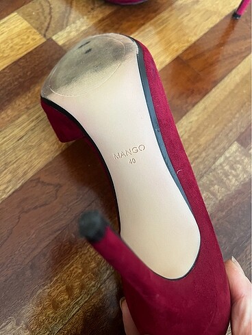 40 Beden Mango, Bordo Stiletto.40