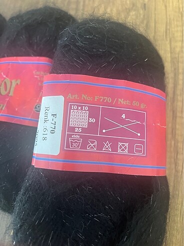 Beden 5 adet Moher Simli Anchor Yumak.50 gr