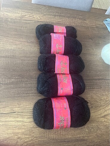 5 adet Moher Simli Anchor Yumak.50 gr