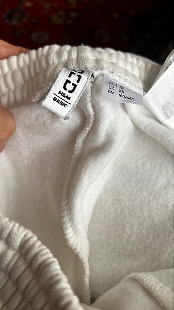 xs Beden beyaz Renk H&M Divided Eşofman Altı. XS.