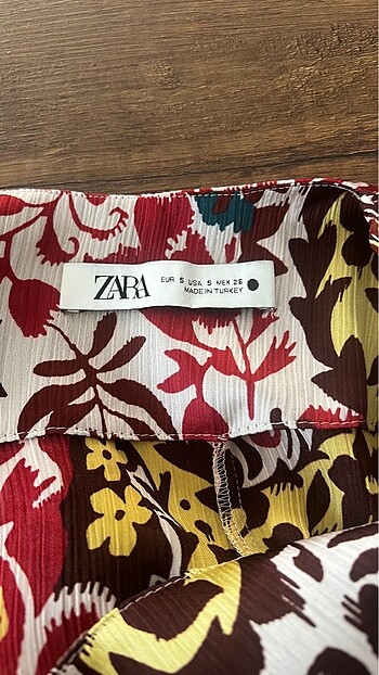 s Beden Zara Şifon Askılı Elbise. S