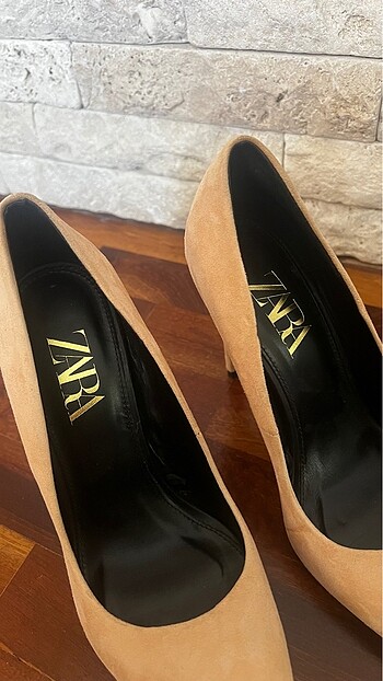 Zara Zara Stiletto, Nubuk Ayakkabı.41