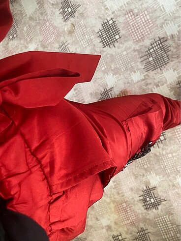s Beden kırmızı Renk Paraşüt pantol