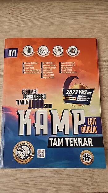 Ayt eşit ağırlık kamp bilgi sarmal