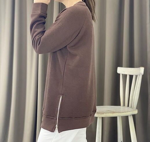 xl Beden kahverengi Renk Acı kahve Sweat
