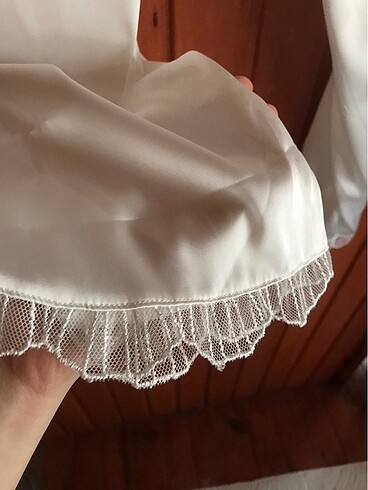 xxl Beden beyaz Renk gelin koleksiyonu pijama altı saten