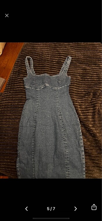 Bershka Bershka denim elbise