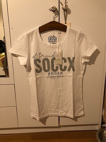 Soccx beyaz tişört