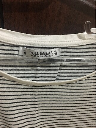 Pull and Bear pull and bear cizgili tişört