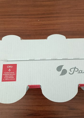 Paşabahçe Paşabahçe 6'lı Cam Bardak Seti