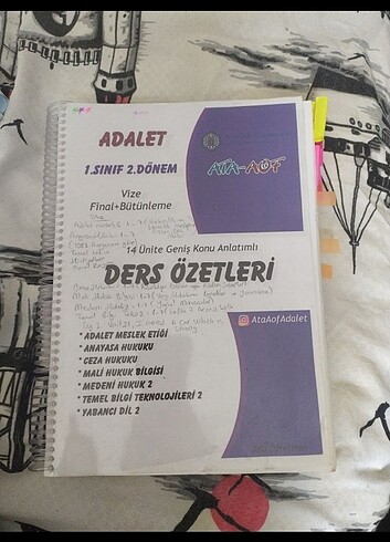 Adalet 3. Dönem konu anlatım kitabı