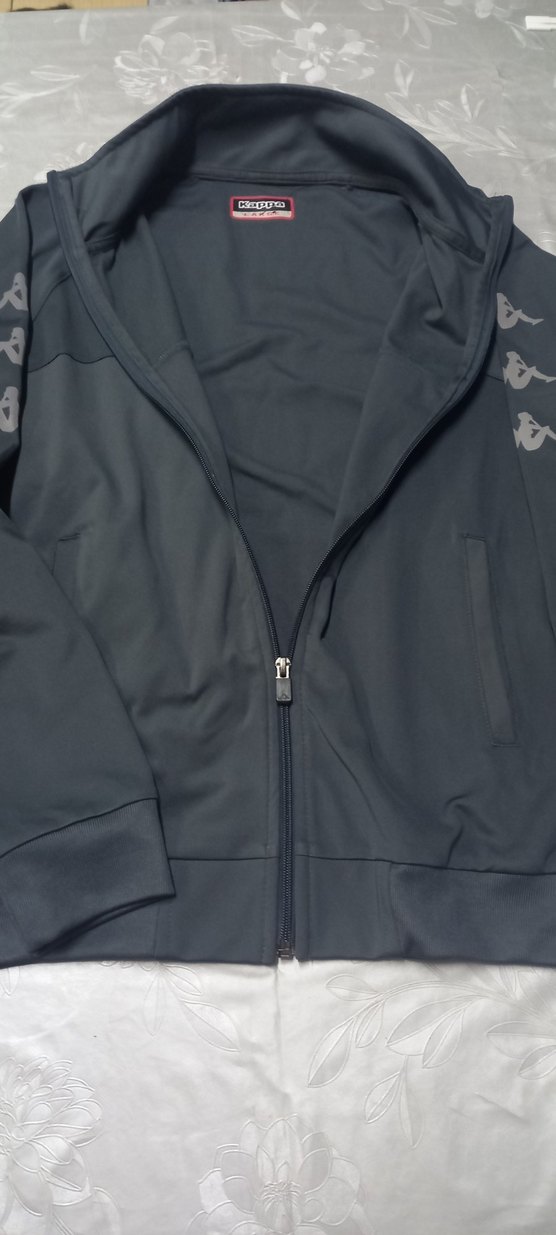 Kappa Gri Fermuarlı Bayan Sweatshirt - Görsel 2