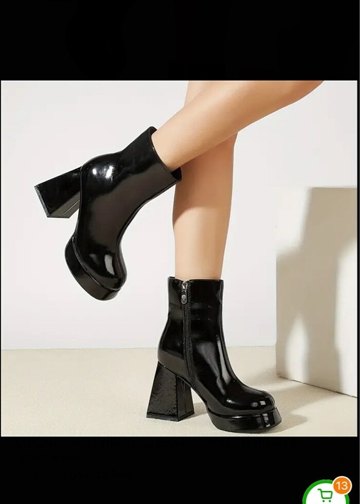 Temu Topuklu Bot - Görsel 5