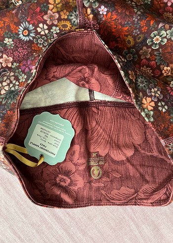 Bohem Çok Renkli Uzun Kadın Kumaş Pantolon - Görsel 3