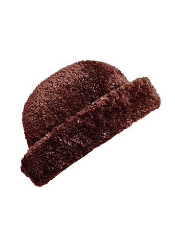 Kahverengi Peluş Bere