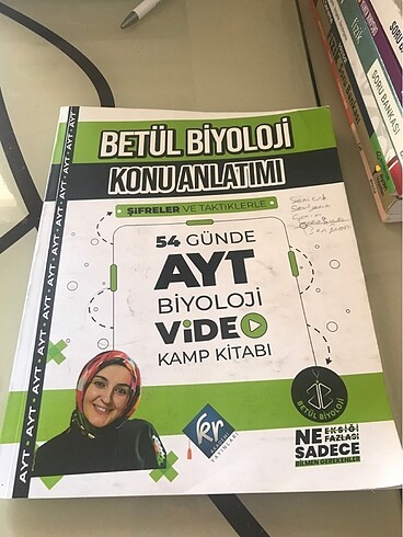 Betül biyoloji Ayt biyoloji kamp kitabı