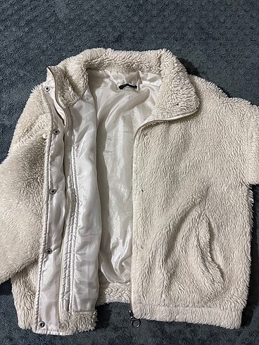 m Beden Peluş mont