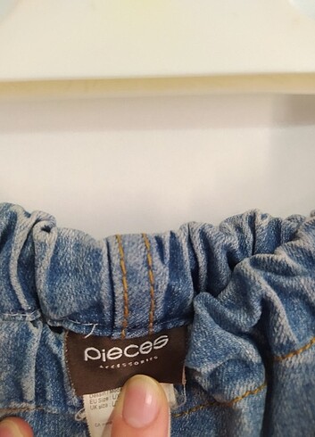 Pieces Kestik belli kot pantolon