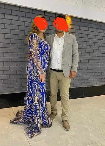 Diğer Saks mavi abiye