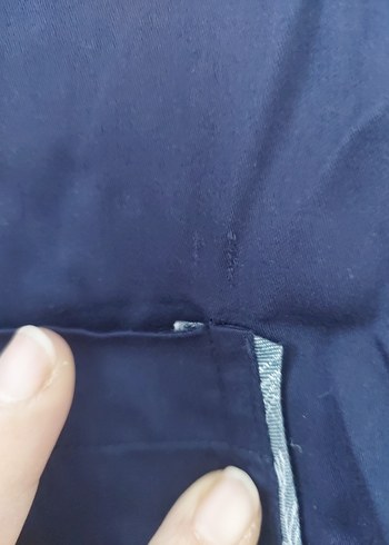 Lacivert Uzun Kadın tunik - Görsel 6