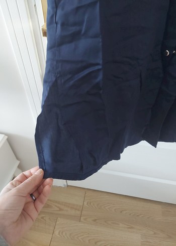 Lacivert Uzun Kadın tunik - Görsel 3