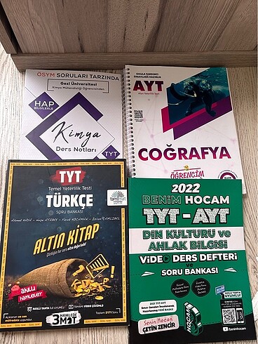 Hiçbiri kullanılmafı en fazla birinin içinden 1 sayfası çözülü