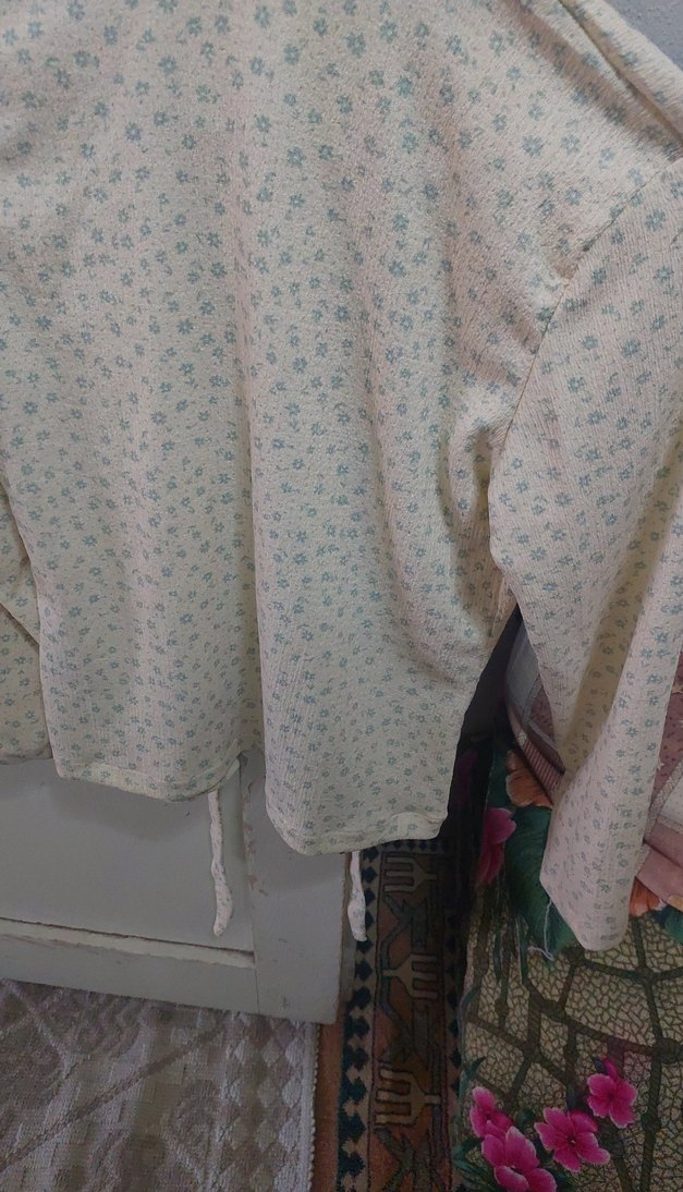 Pamuklu, Düğmeli, Uzun Kollu Kadın Gömlek - Görsel 4