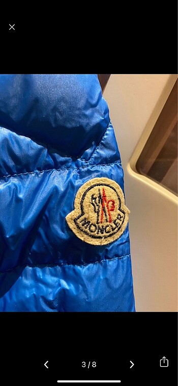 8 Yaş Beden Moncler orjinal mont 8 yaş