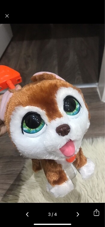 Fisher Price Hasbro kaka yapan oyuncak köpek