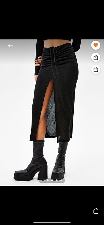 Bershka uzun etek