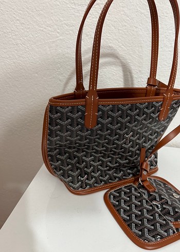 Goyard kahve çanta ithal aldım tertemiz sorunsuz
