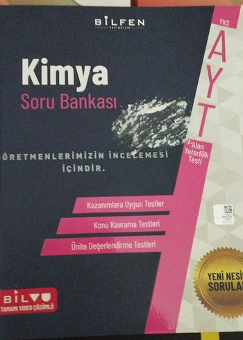 Bilfen AYT Kimya Soru Bankası