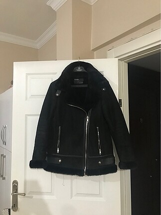 Pull and Bear Süet biker ceket