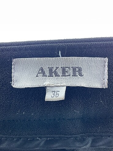 36 Beden siyah Renk Aker Kumaş Pantolon %70 İndirimli.
