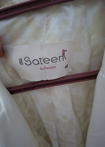 Beyaz Kadın Blazer Ceket - Görsel 3