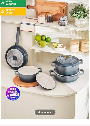 Emsan Blue Royal Tencere Seti - Görsel 4