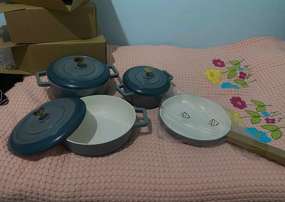 Emsan Blue Royal Tencere Seti - Görsel 2