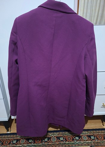 Mor Kadın Blazer Ceket - Görsel 3