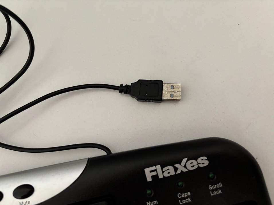 Kablolu Siyah F Klavye - Görsel 4