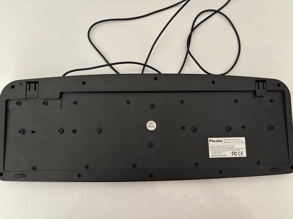 Kablolu Siyah F Klavye - Görsel 5