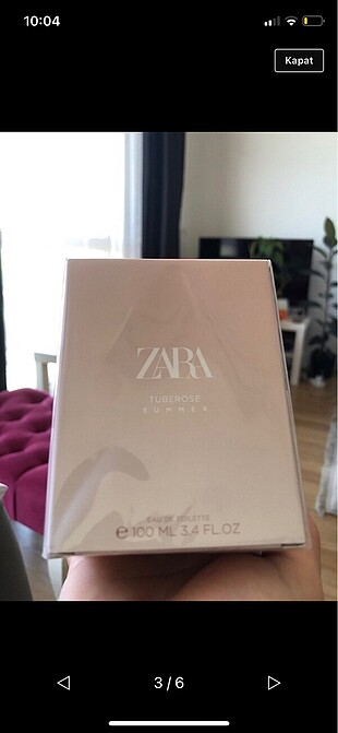 Zara tuberose summer